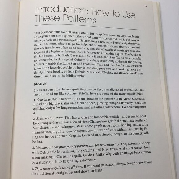 A Constellation for Quilters Star Patterns for Piecing Carol LaBranche Hardbound - Picture 3 of 12